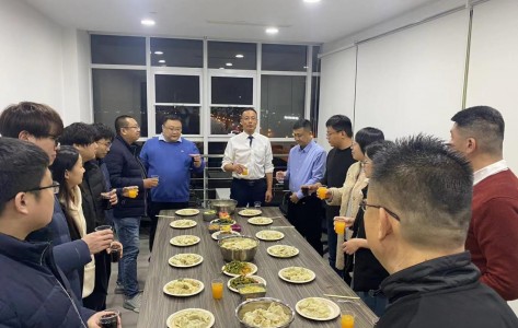 元旦喜樂（lè），餃子飄香——91视频色污電氣2025年迎新（xīn）春包餃子活動（dòng）圓滿舉行